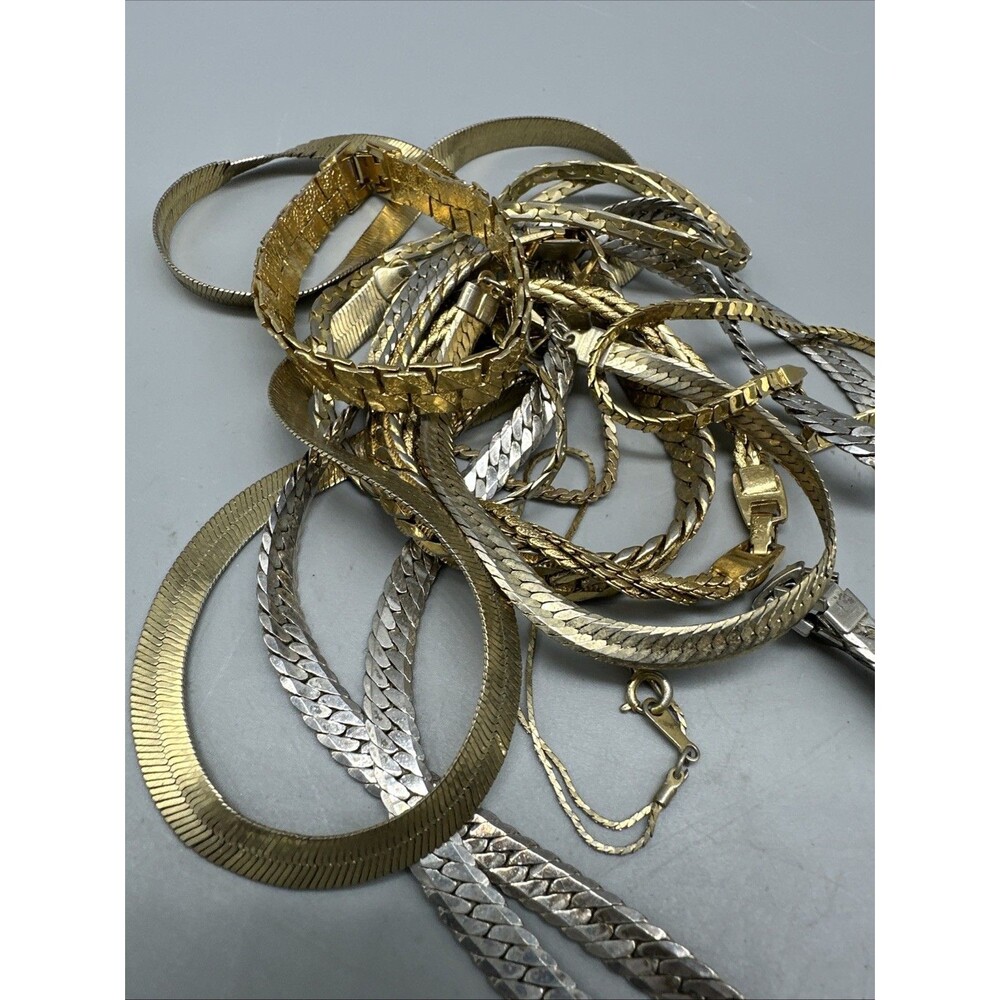 Vintage Jewelry Lot Bracelet Necklaces